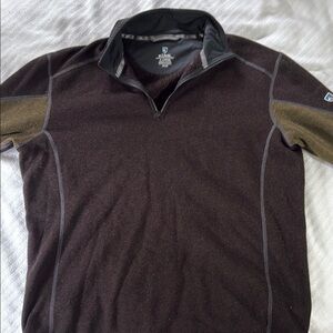 Kuhl Men's Quarter-Zip Pullover in Earth Tones